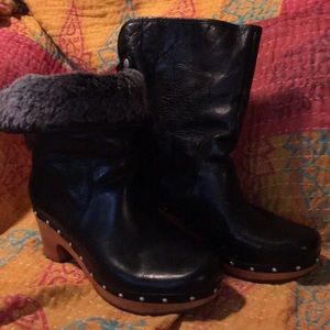 UGG ankle mule type boot